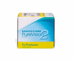 PureVision 2 For Presbyopia (6)  - 6 lentilles mensuelles multifocales - Bausch+Lomb
