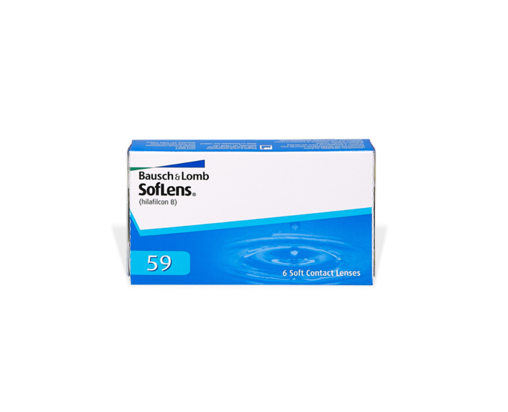SofLens 59 (6) - 6 lentilles mensuelles - Bausch+Lomb