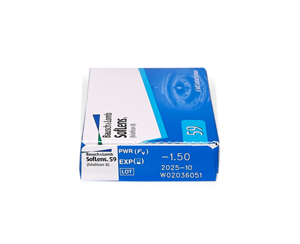 SofLens 59 (6) - 6 lentilles mensuelles - Bausch+Lomb