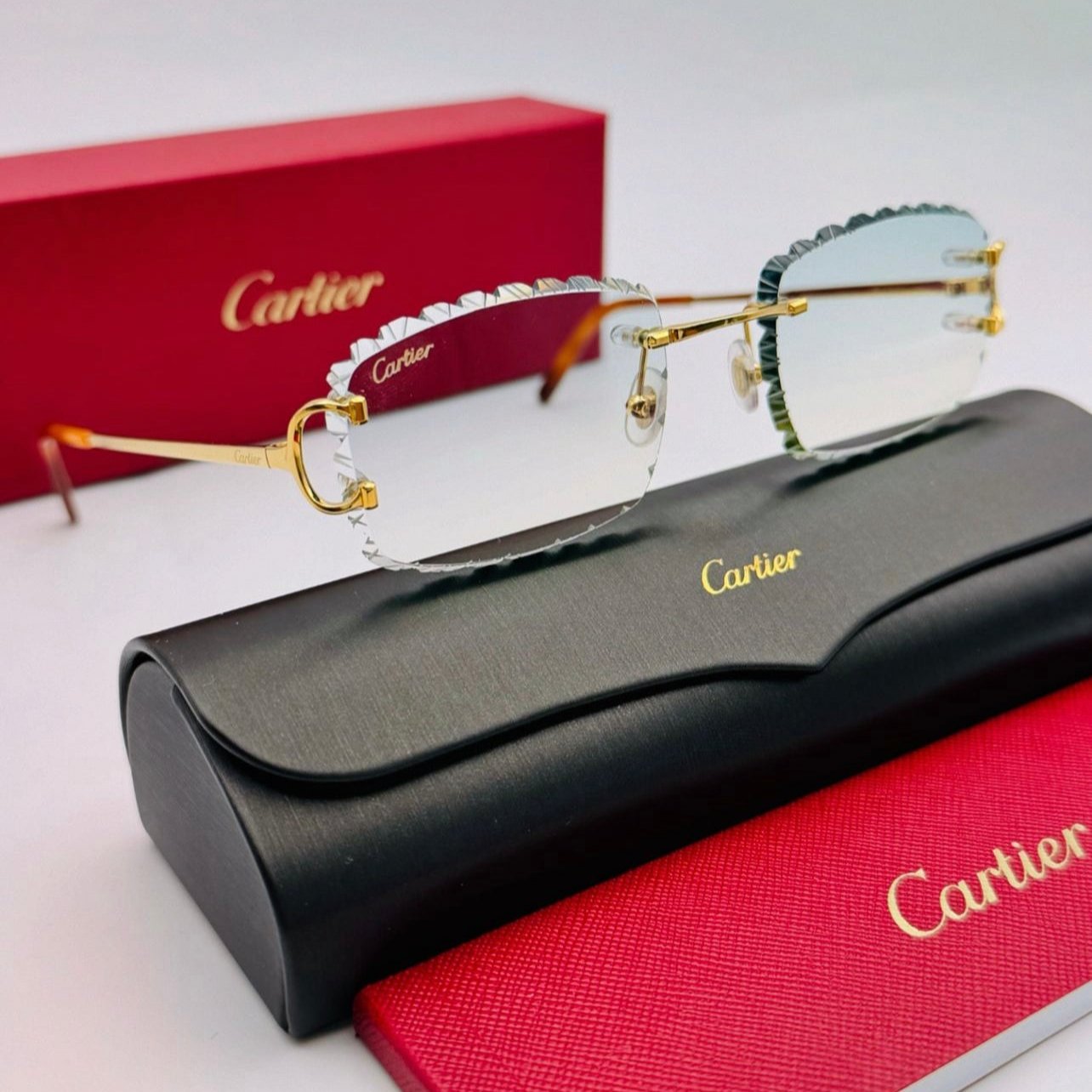 Lunette Cartier Picadilly  custom Diamond CUT