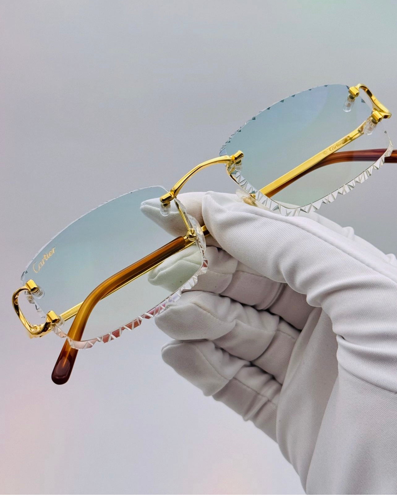 Lunette Cartier Picadilly  custom Diamond CUT