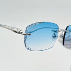 Lunette Cartier Panthère argent custom Diamond CUT