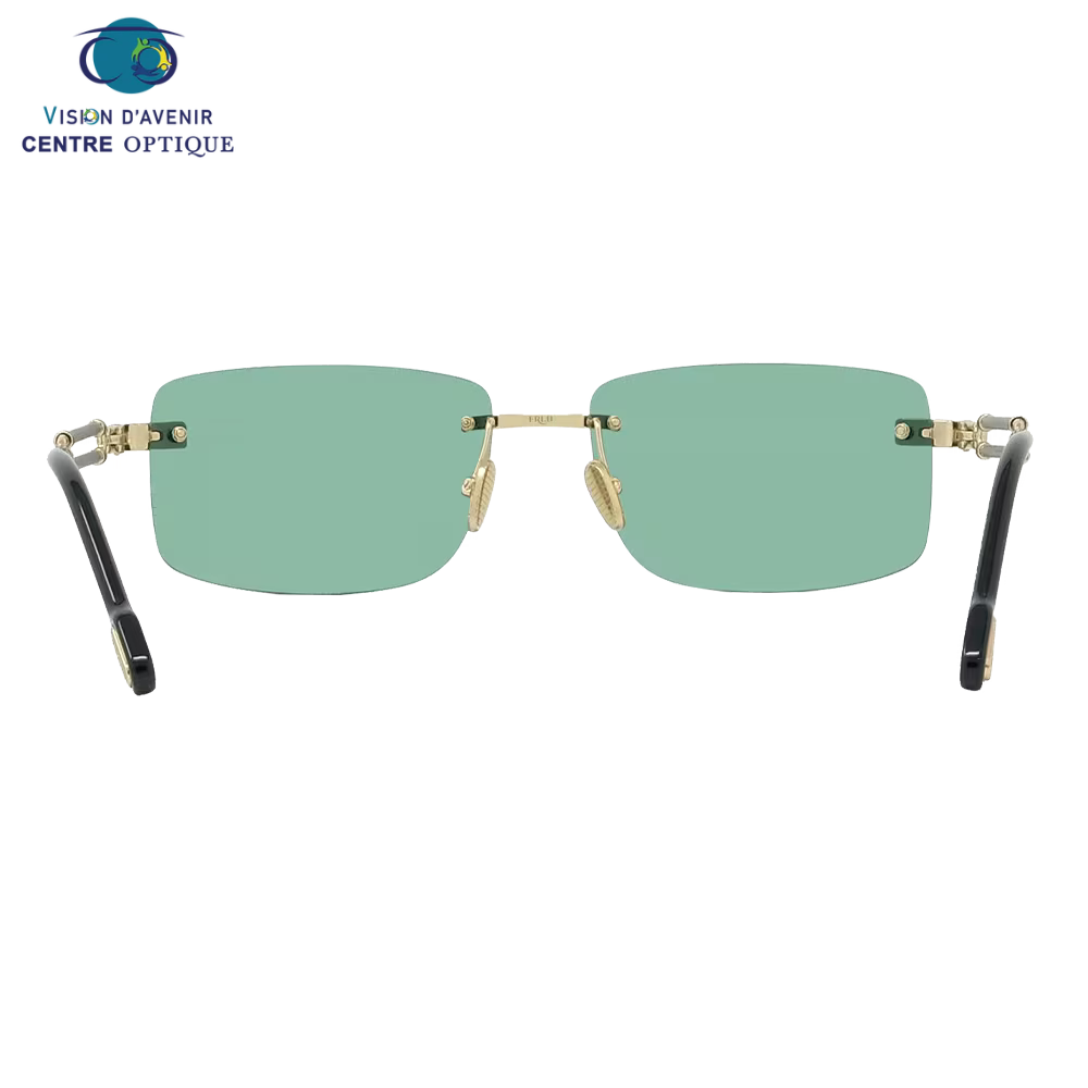 LUNETTES DE SOLEIL FORCE 10 Exclusivité web - Géométriques vertes.