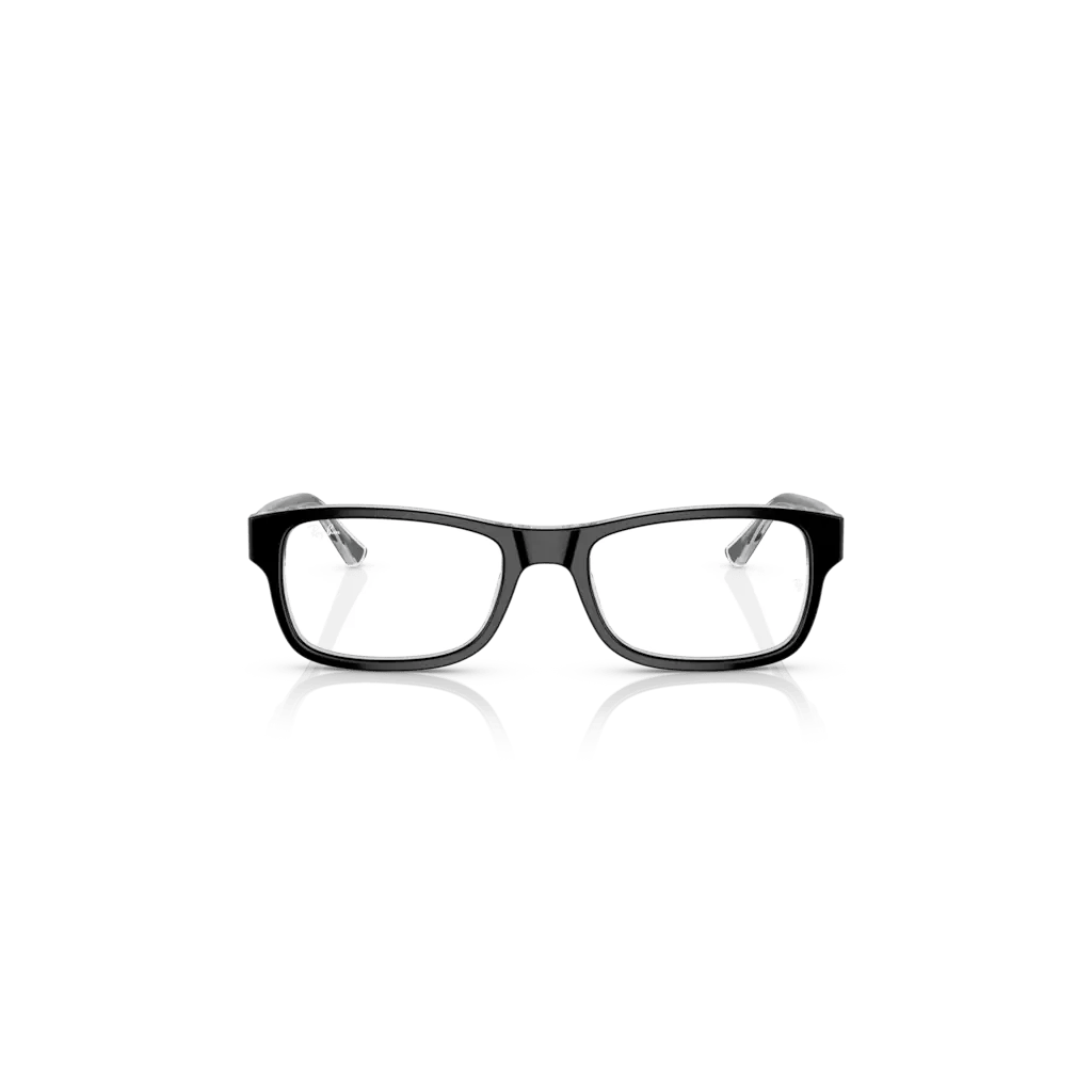 Lunette de vue Rayban 2034 - Noir sur transparent