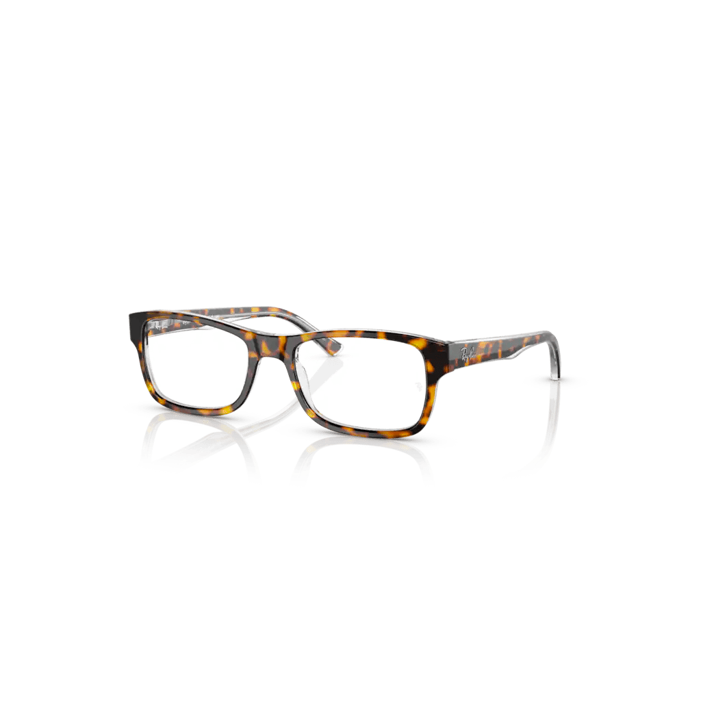 Lunette de vue Rayban 5082 - Havana sur transparent