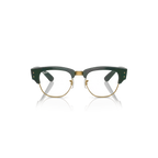 Lunette de vue Rayban 8233 - Haut vert sur doré