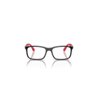 Lunette de vue Rayban 3928 - Noir sur rouge