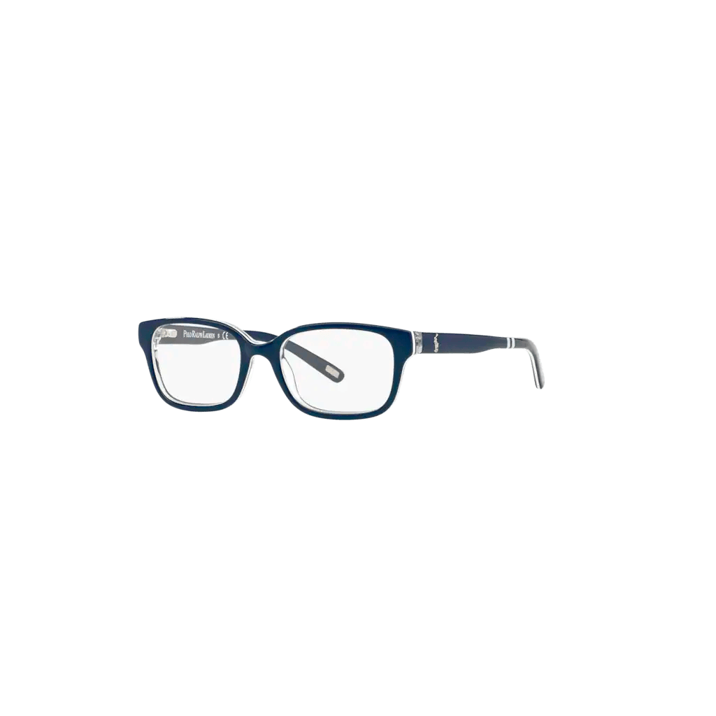 Lunette de vue Polo Ralph Lauren 1246 - Bleu marine sur blanc/cristal