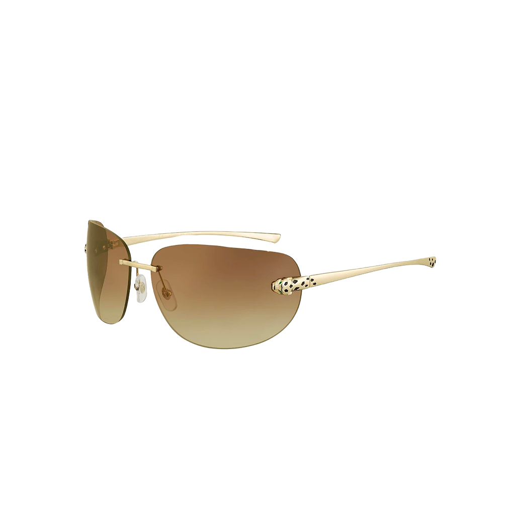 LUNETTES SOLAIRES PANTHÈRE DE CARTIER CT0068S