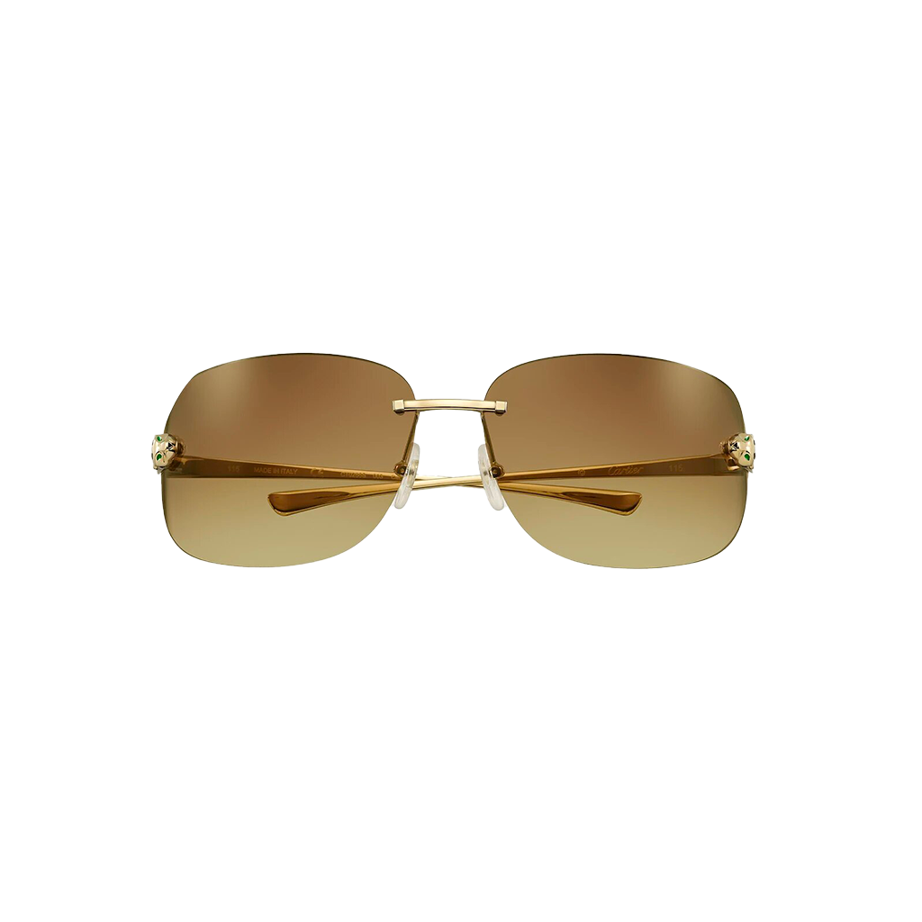 LUNETTES SOLAIRES PANTHÈRE DE CARTIER CT0068S