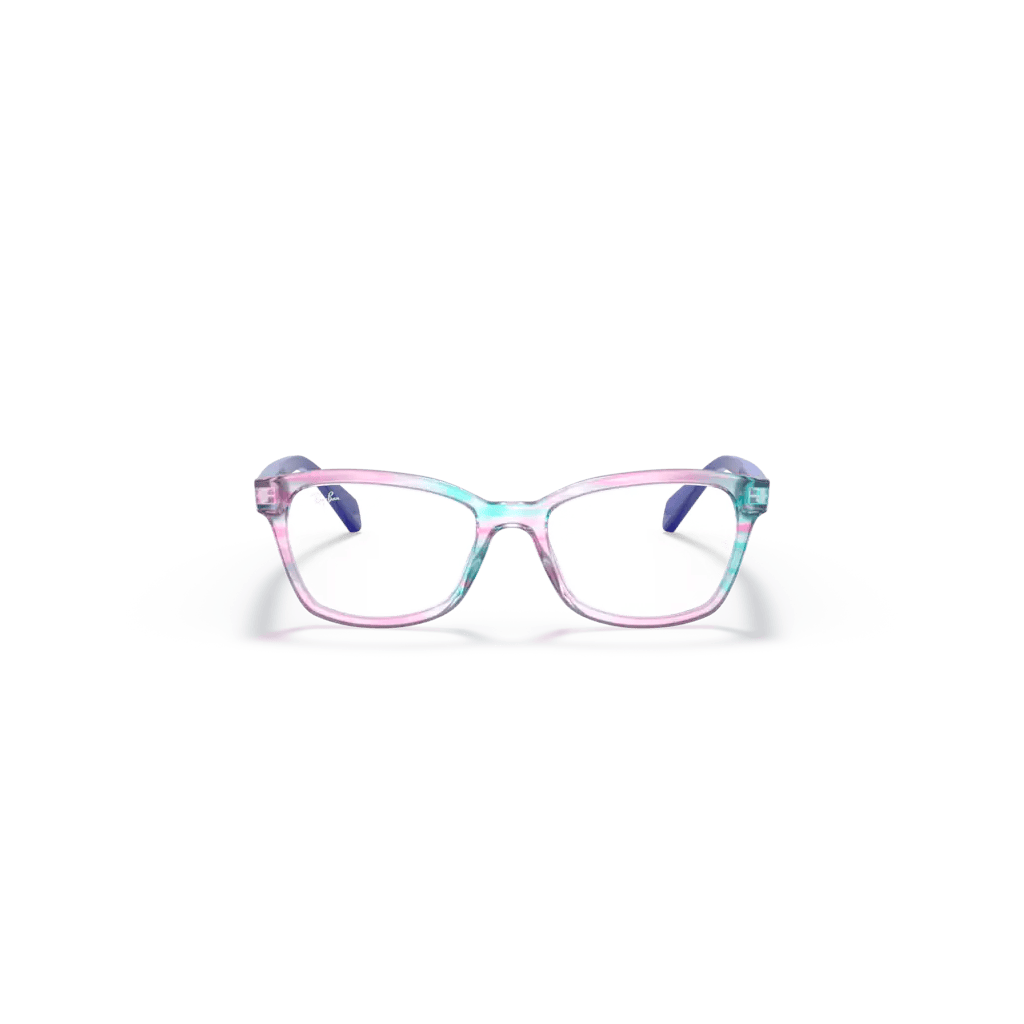 Lunette de vue Rayban 3807 - Multicolore rayé violet