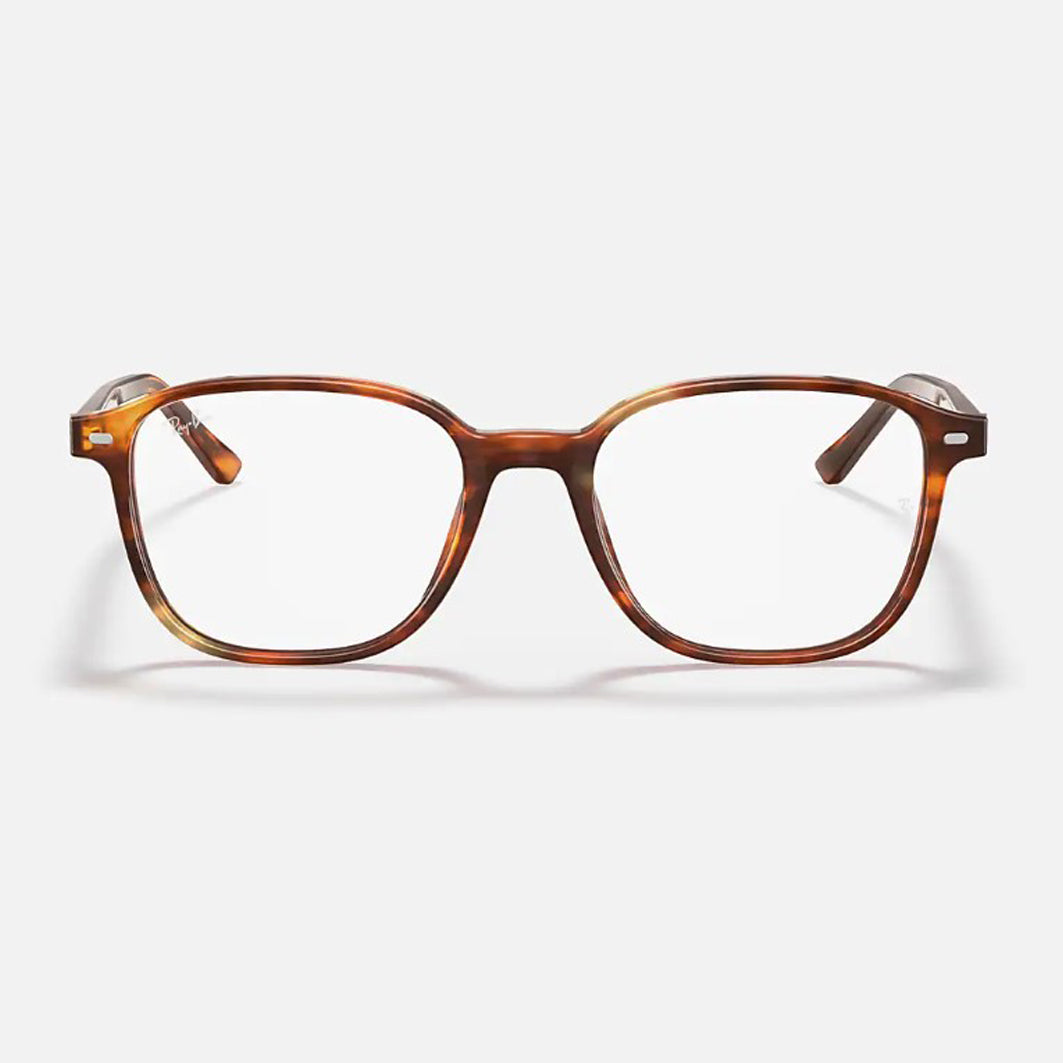 LUNETTES DE VUE RAY-BAN 0RX5393 - LEONARD / 2144 - RAYÉ HAVANA
