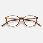 LUNETTES DE VUE RAY-BAN 0RX5393 - LEONARD / 2144 - RAYÉ HAVANA
