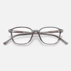 LUNETTES DE VUE RAY-BAN 0RX5393 - LEONARD / 8055 - RAYE GRIS