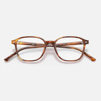 LUNETTES DE VUE RAY-BAN 0RX5393 - LEONARD /  8227 - TRANSPARENT MARRON