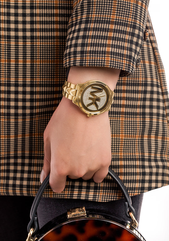 Michael Kors MK6714 Montre à Quartz avec Bracelet en Acier Inoxydable  Pour Femme