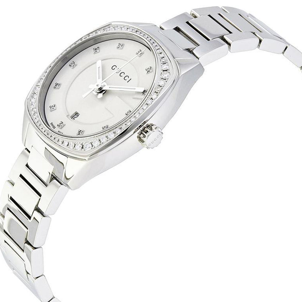 Gucci Diamant GG2570 YA142505 Montre Tendance Pour Femme