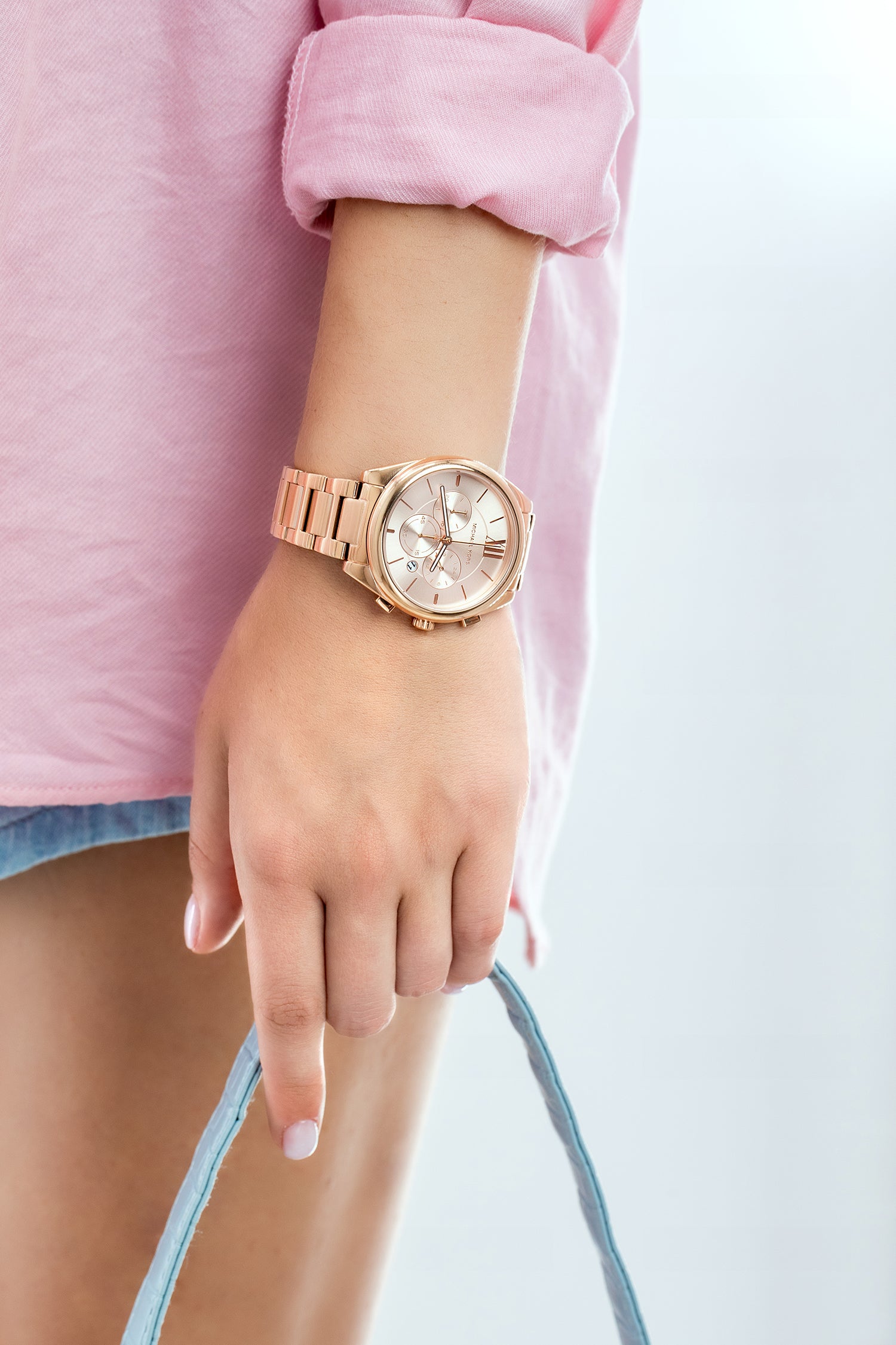 Michael Kors MK7108 Janelle Or Rose Montre Pour Femme