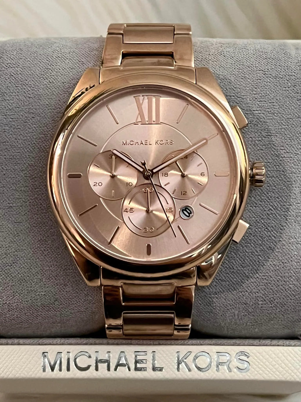 Michael Kors MK7108 Janelle Or Rose Montre Pour Femme