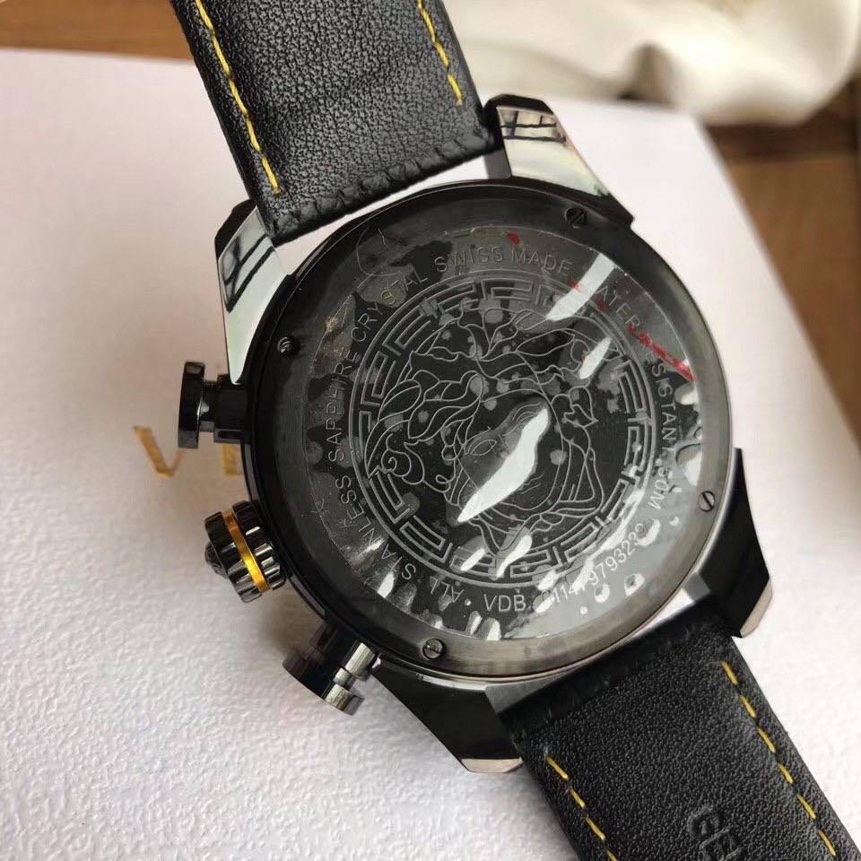 Versace VDB020014 Noir - Montre Homme